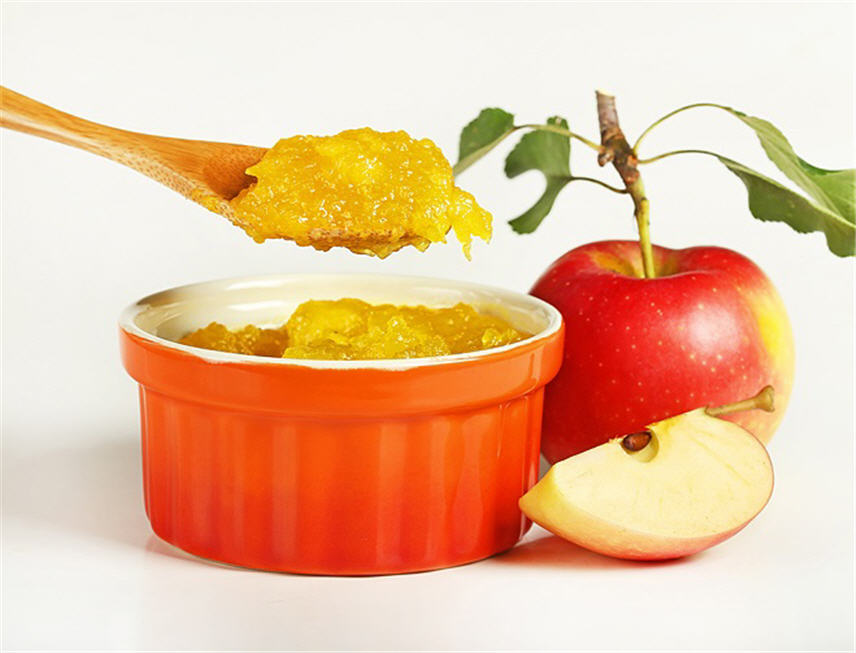 Яблочная термостабильная начинка с кусочками фруктов