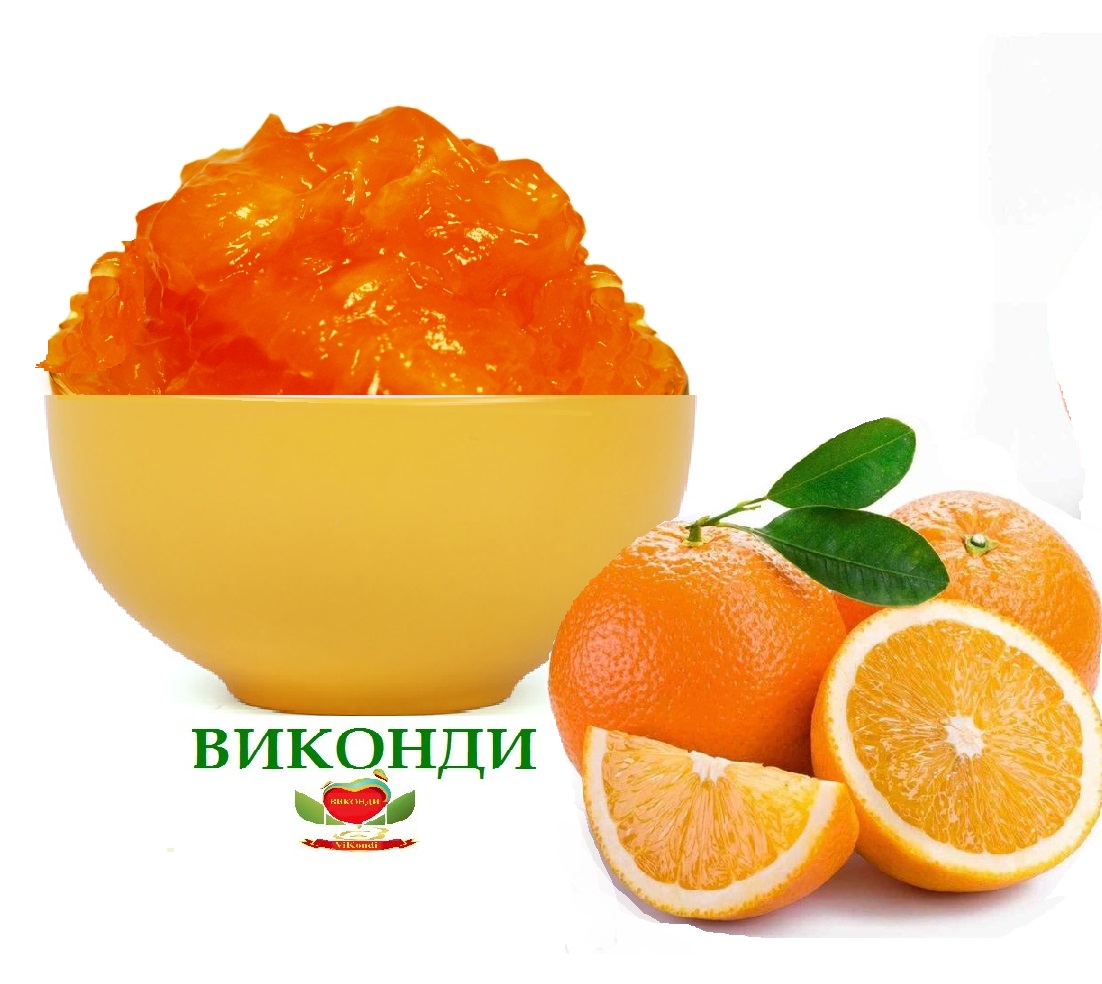Апельсиновая гомогенная термостабильная начинка